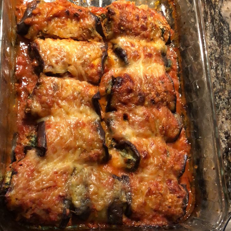 Skinny Eggplant Rollatini