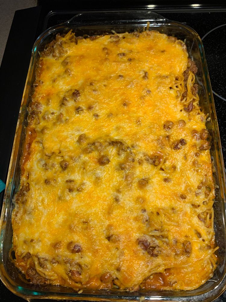 Taco Spaghetti Casserole