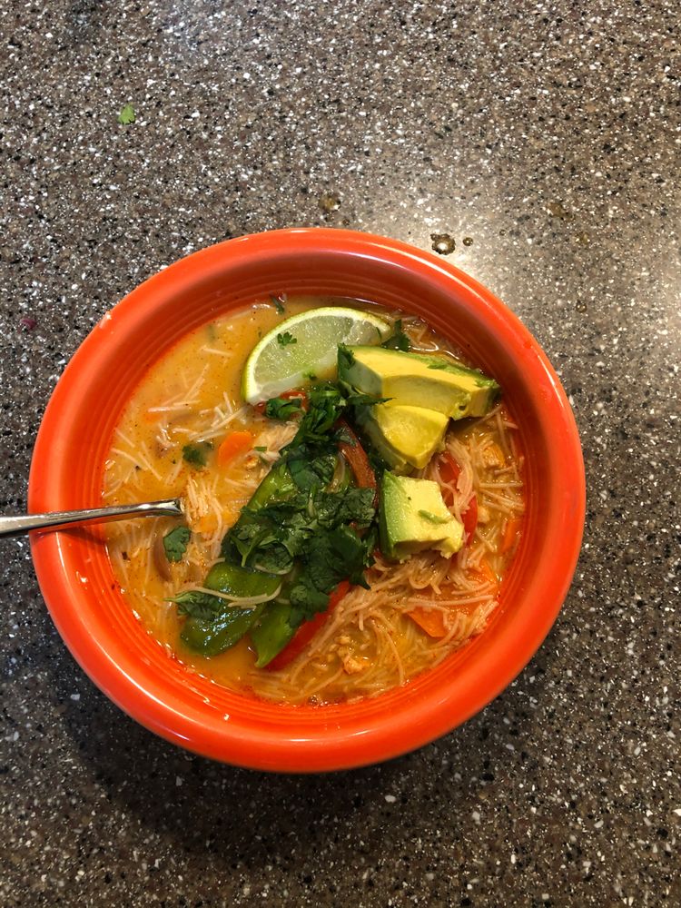 Thai Chicken Noodle Soup