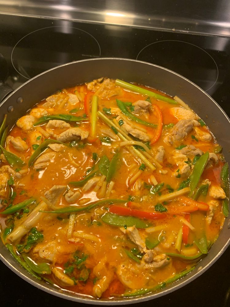 The Best Thai Red Chicken Curry