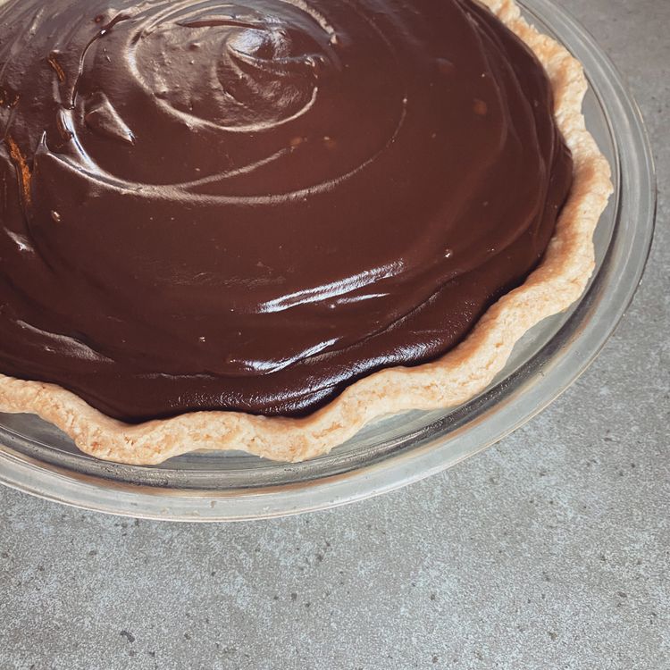 GONE TO HEAVEN CHOCOLATE PIE