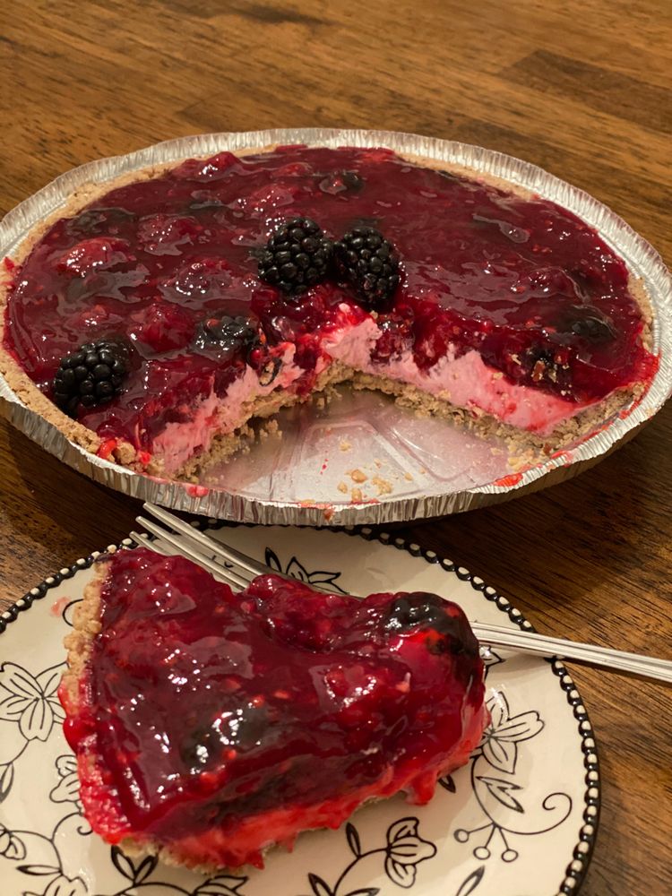 Blackberry Cream Cheese Dessert