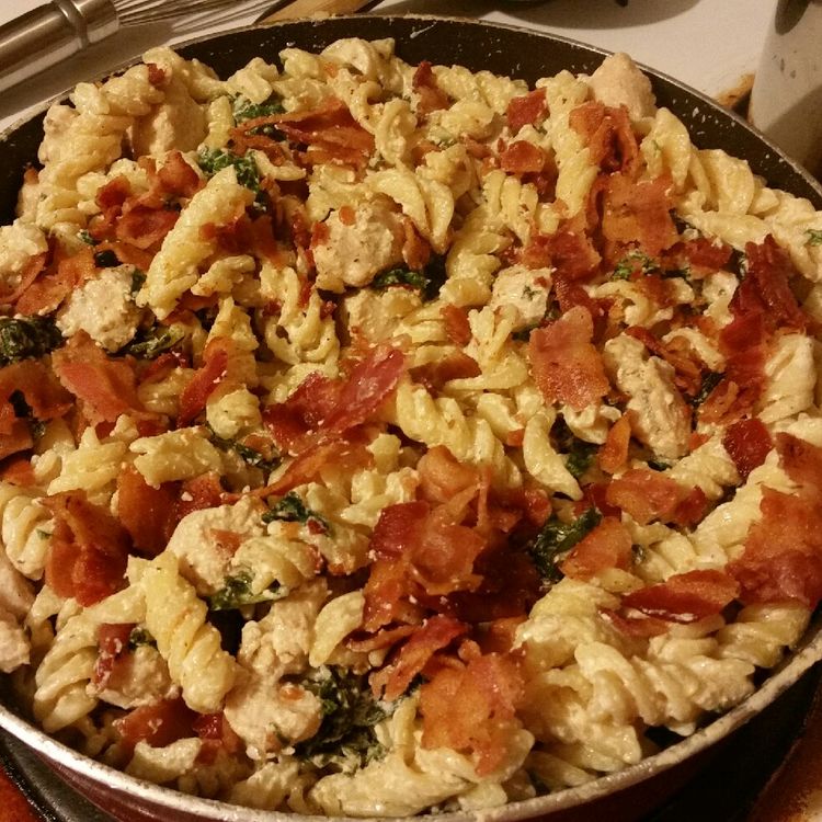 CHICKEN BACON RANCH CASSEROLE