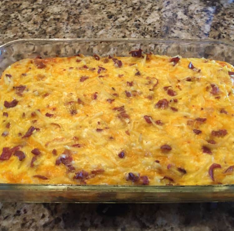 Cheesy Amish Breakfast Casserole