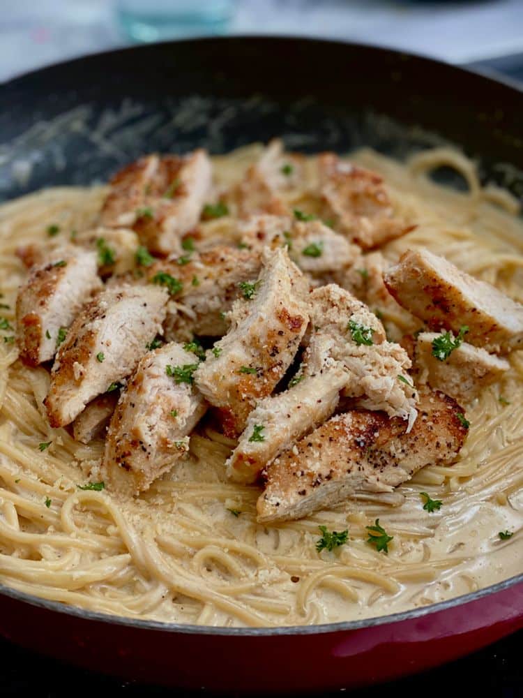 Chicken Fettuccine Alfredo