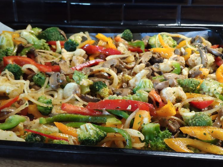 Easy Fajita Vegetables