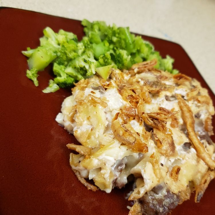 French Onion Beef Casserole