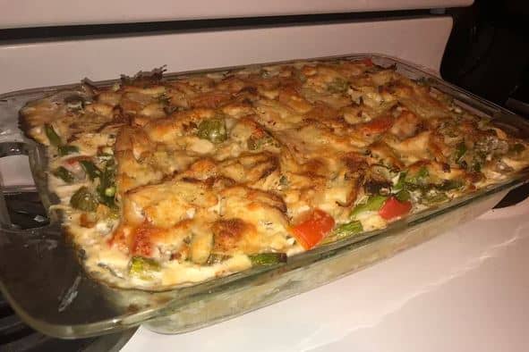 Fresh Asparagus and Chicken Casserole