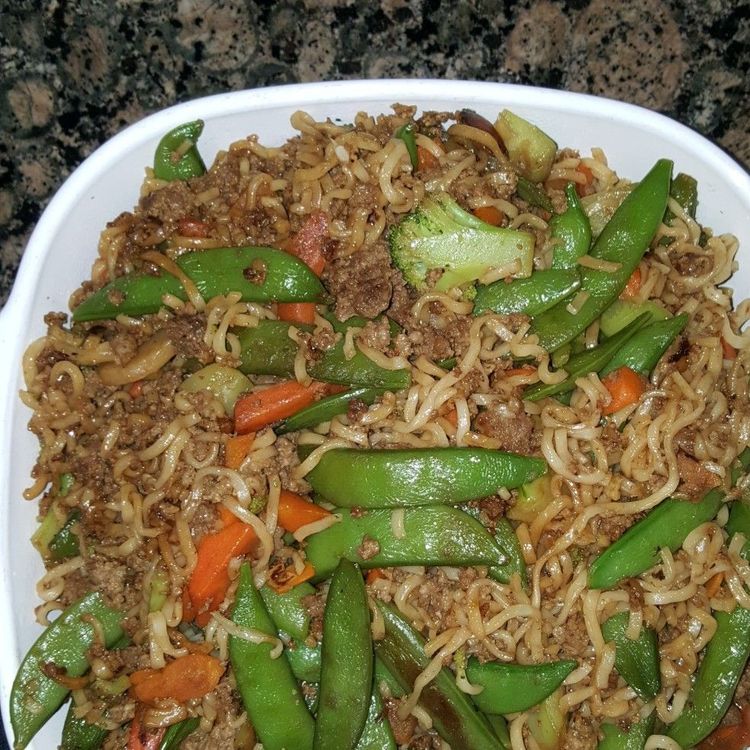 Healthy Beef Ramen Noodles