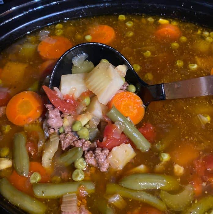 Hobo Beef and Vegetable Soup