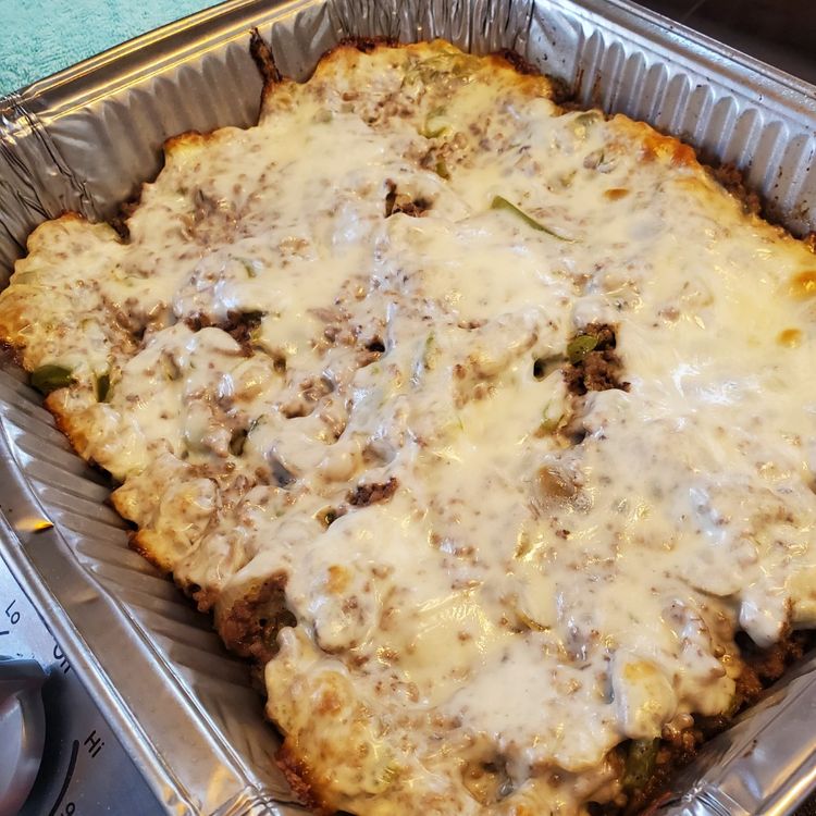 LOW CARB KETO PHILLY CHEESESTEAK CASSEROLE RECIPE