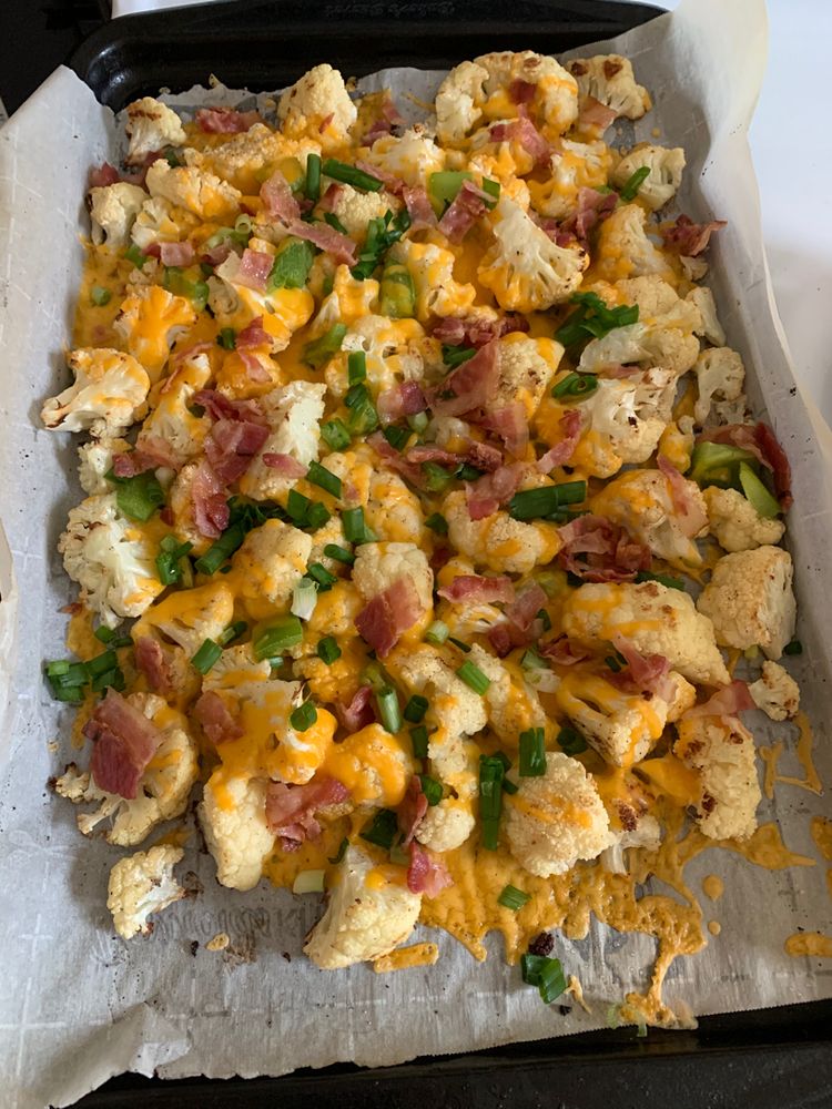 Loaded Roasted Cauliflower