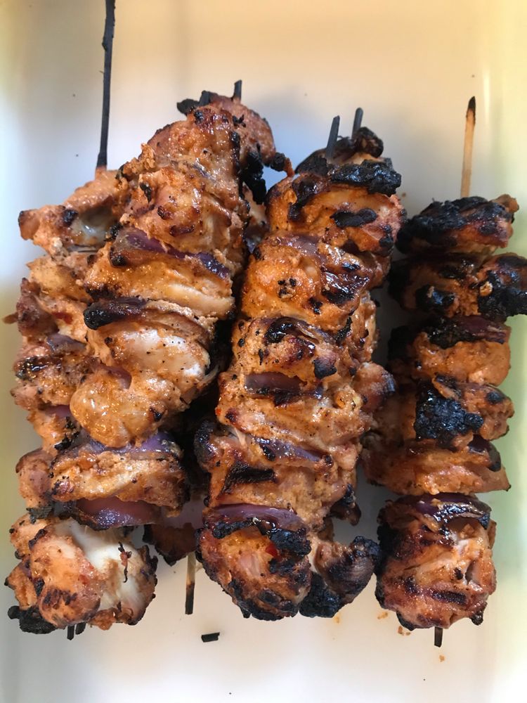 Middle Eastern Chicken Kebabs