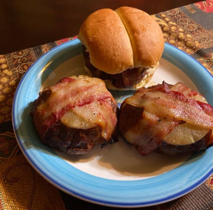 Pineapple Bacon Burgers