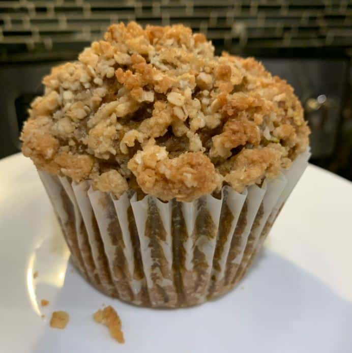 Pumpkin Muffins with Streusel Topping