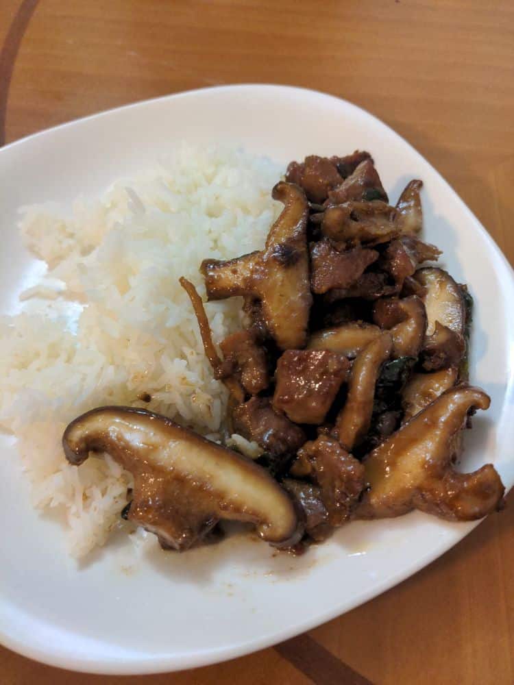 BEEF MUSHROOM STIR FRY