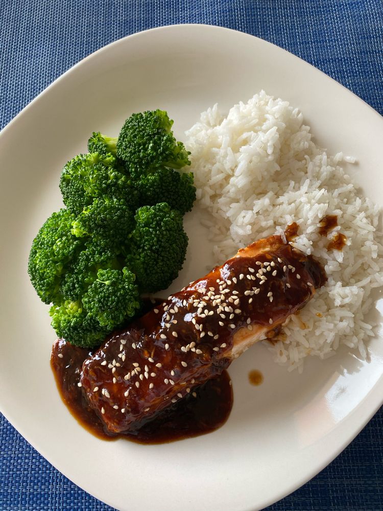 Baked Teriyaki Salmon