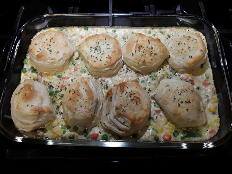 Chicken Pot Pie Casserole