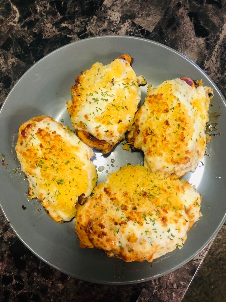 Copycat Longhorn Parmesan Crusted Chicken