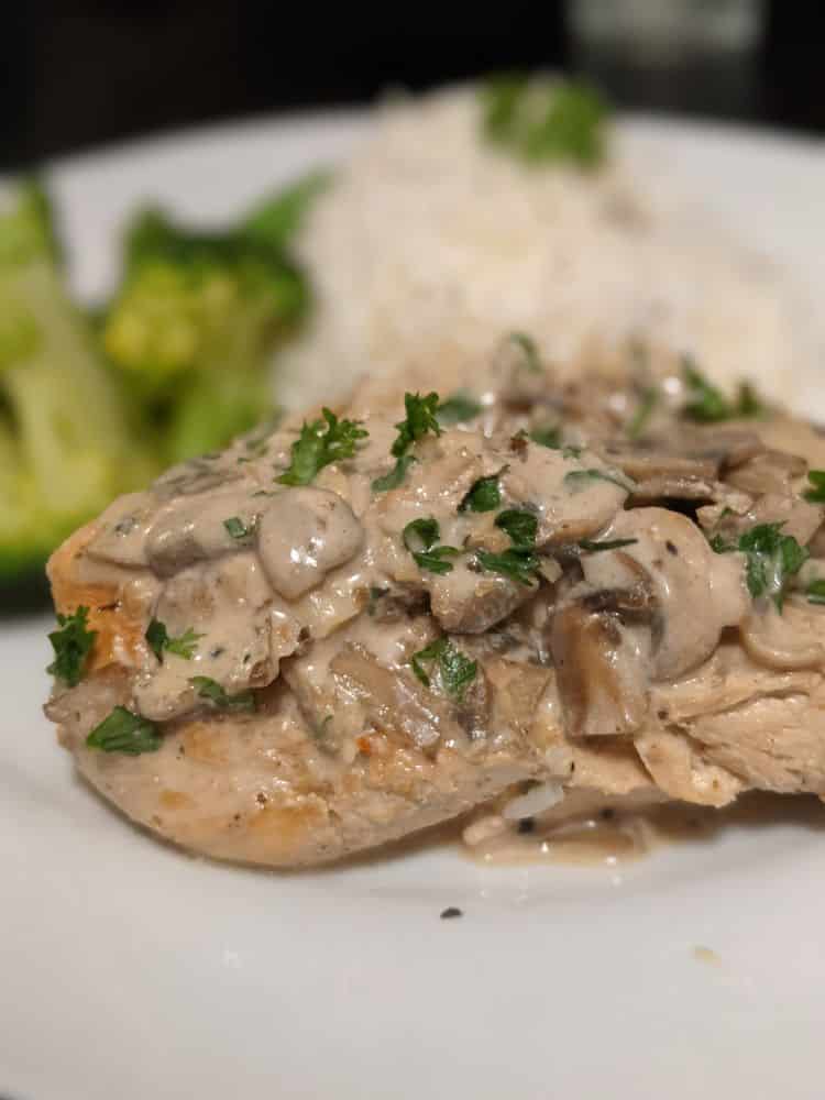 Creamy Chicken Mushroom Recipe