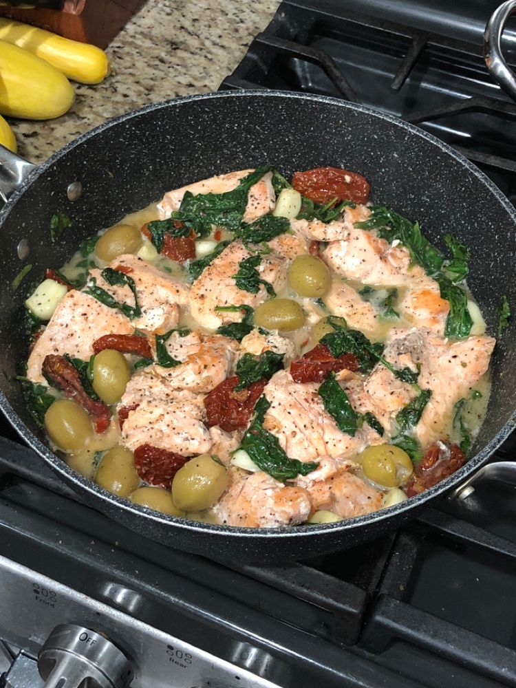 Creamy Tuscan Salmon