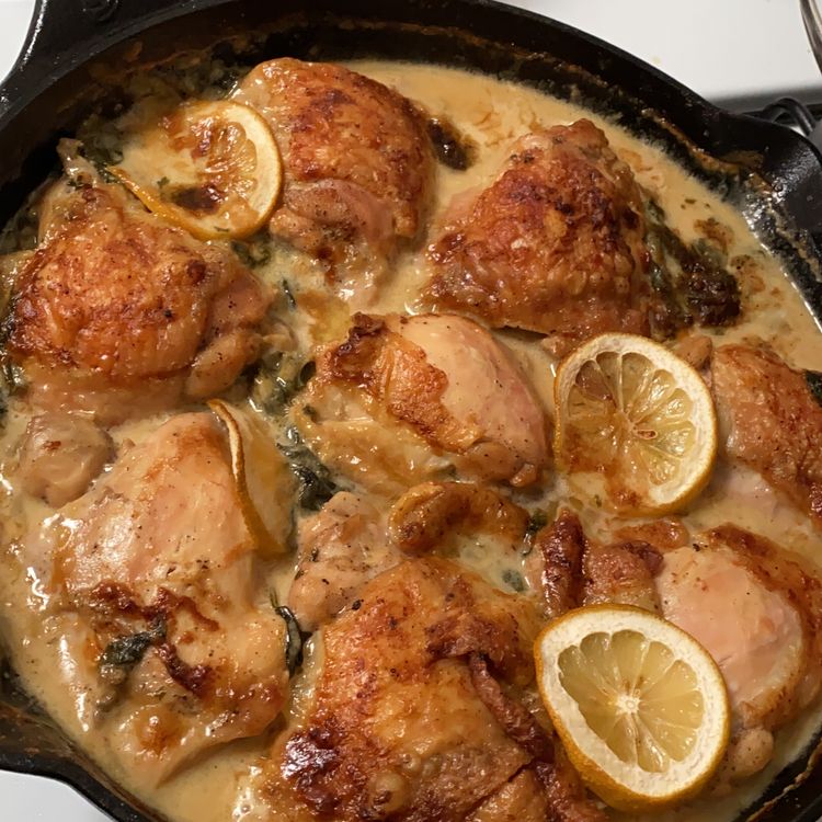 Lemon Butter Chicken (Creamy)