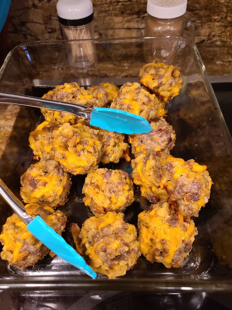 STUFFING SAUSAGE BALLS
