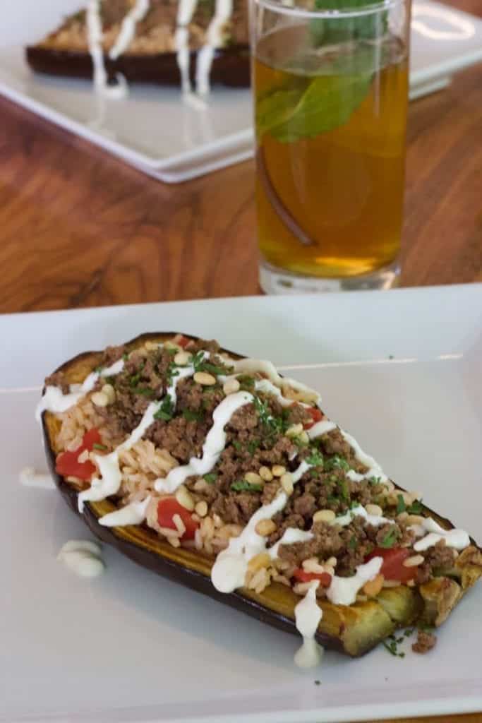 Stuffed Eggplant