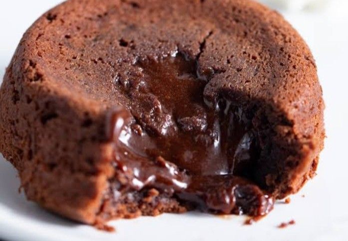 The Easiest Chocolate Lava Cake (No Egg!)