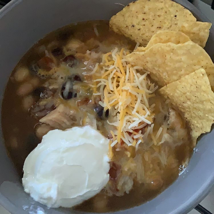 7 Can Chicken Taco Soup