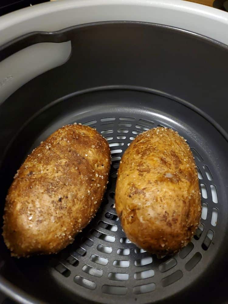 AIR FRYER BAKED POTATO