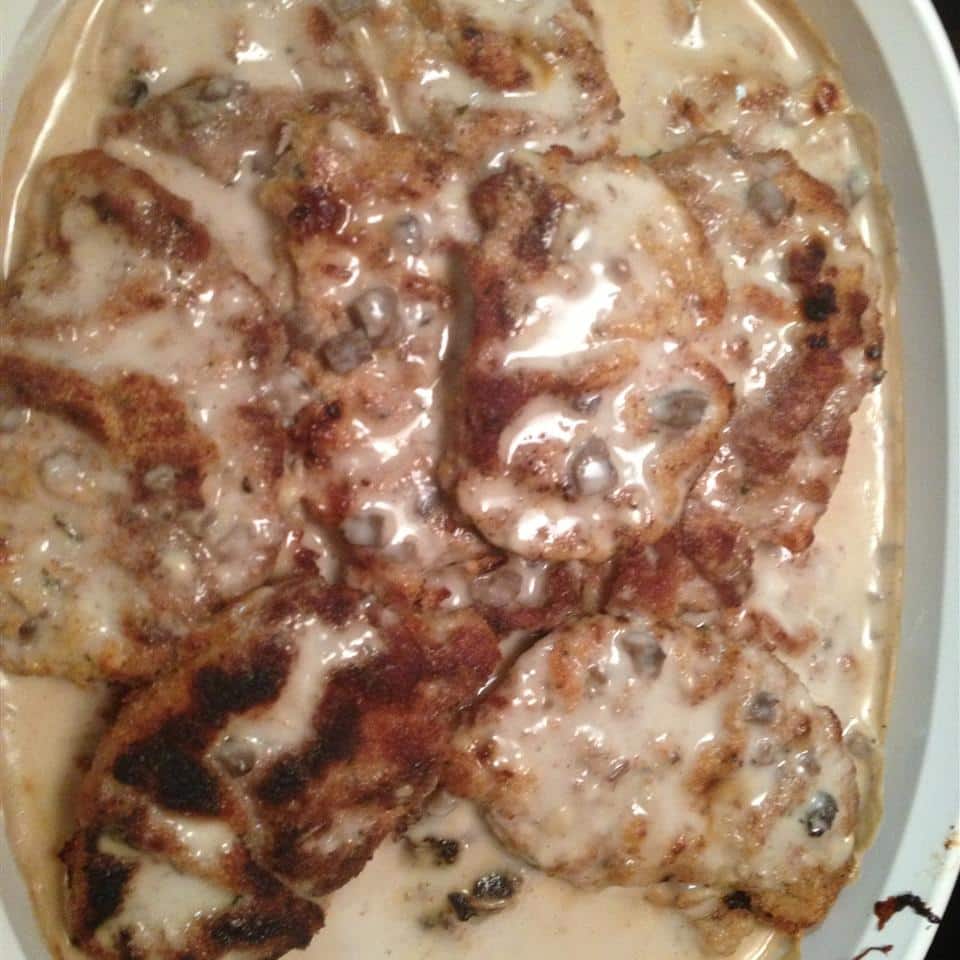 Baked Pork Chops With Mushroom Sauce