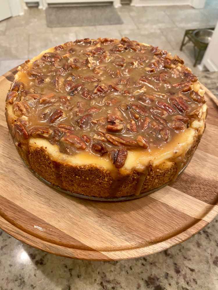 CHOCOLATE PECAN CHEESECAKE PIE