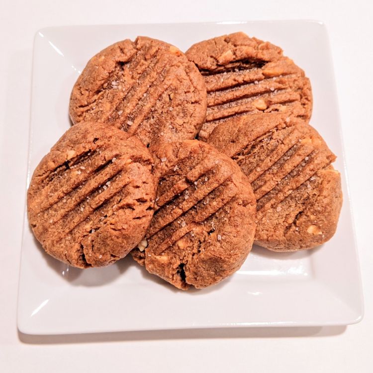 CRISPY PEANUT BUTTER COOKIES