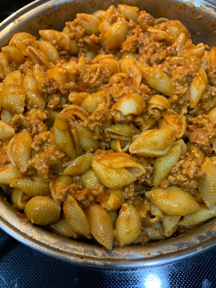 Cheesy Taco Pasta