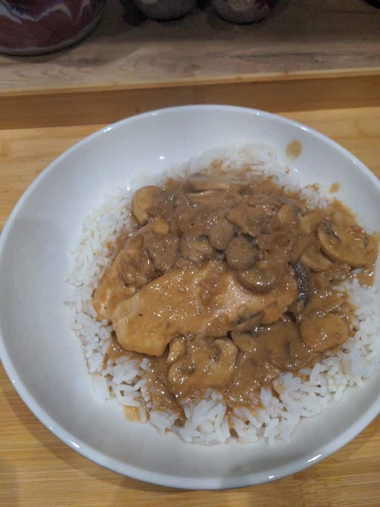 Chicken Stroganoff