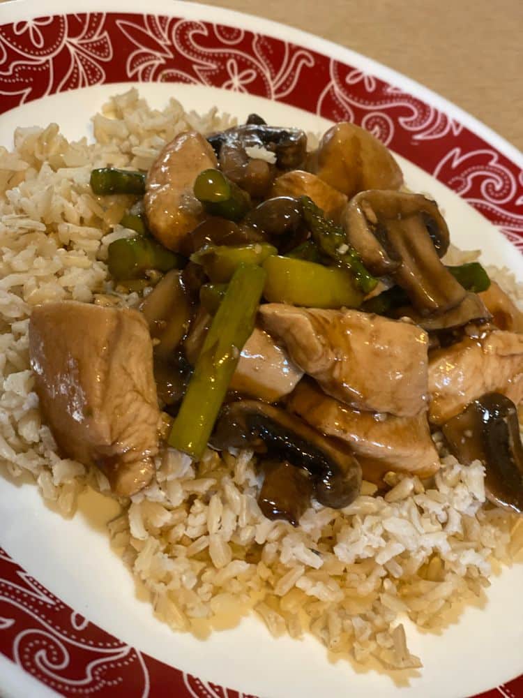 Chicken and Asparagus Stir Fry