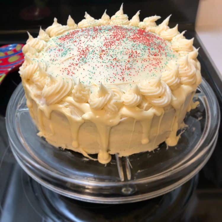 EGGNOG CAKE