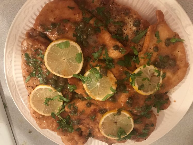 Garlic Chicken Piccata