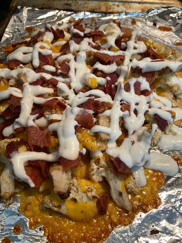 Loaded Roasted Cauliflower