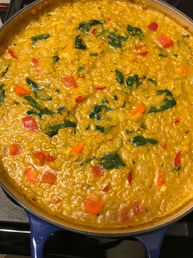 Masoor Dal Tadka (Red Lentil Dahl)