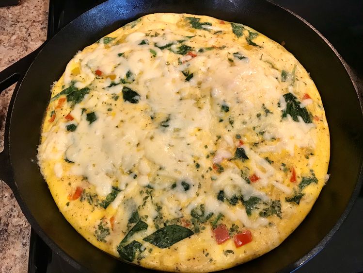 My Cast Iron Skillet Frittata Hearty, So Quick and So Easy