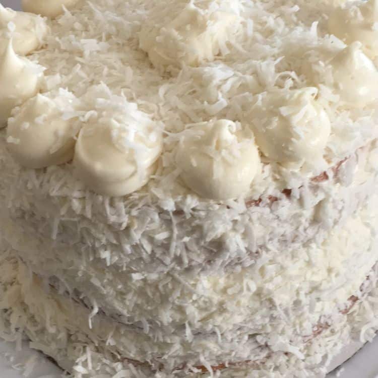 My Old Fashioned Coconut Cake