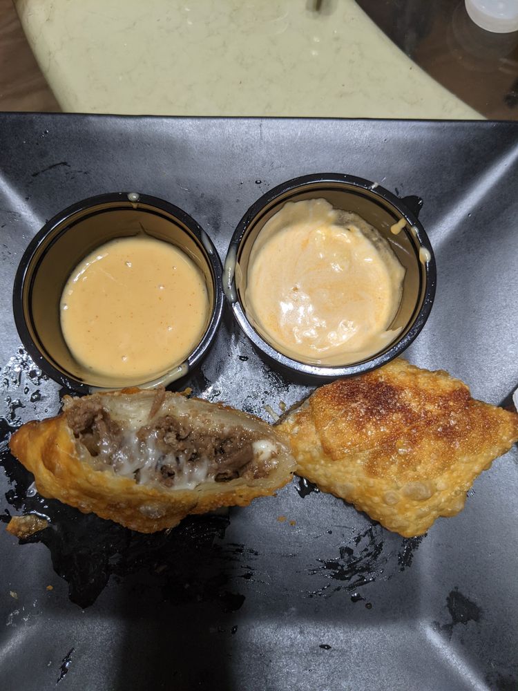 Philly Cheesesteak Egg Rolls