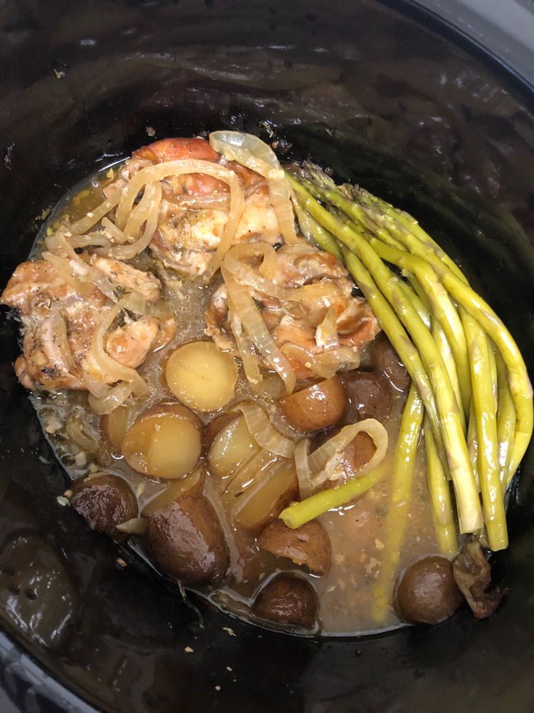 SLOW-COOKER LEMON CHICKEN