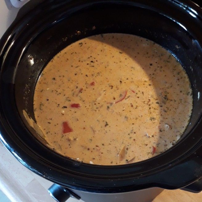 SLOW COOKER MEXICAN CHICKEN SOUP