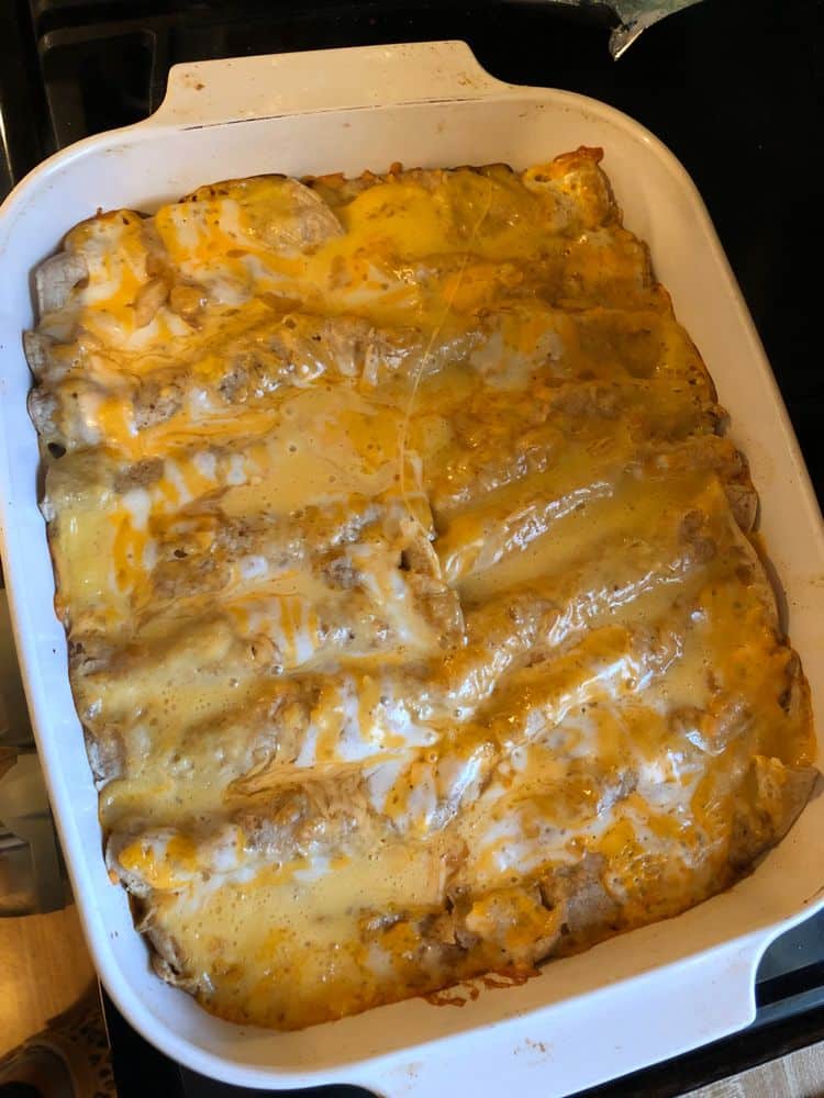 Super Easy Tex-Mex Beef Enchiladas Recipe