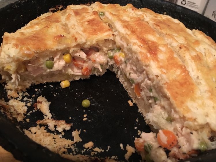 THANKSGIVING TURKEY POT PIE