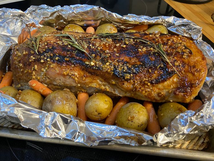 Tender and Juicy Pork Loin Roast