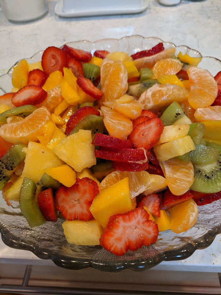 BEST EVER TROPICAL FRUIT SALAD